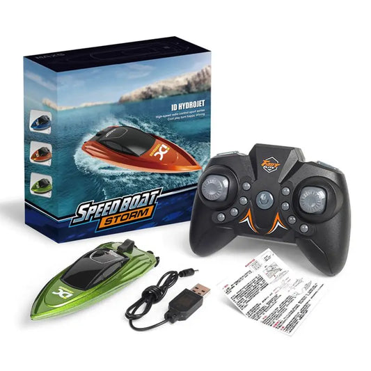 🚤 Speedboat Storm – Compact & Fast Mini RC Boat! 🌊